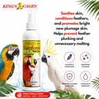 White Rainforest Mist Cockatoos and Macaw 8oz