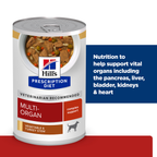 Hill's Prescription Diet - Canine Multi-Organ Vegetable & Turkey Stew