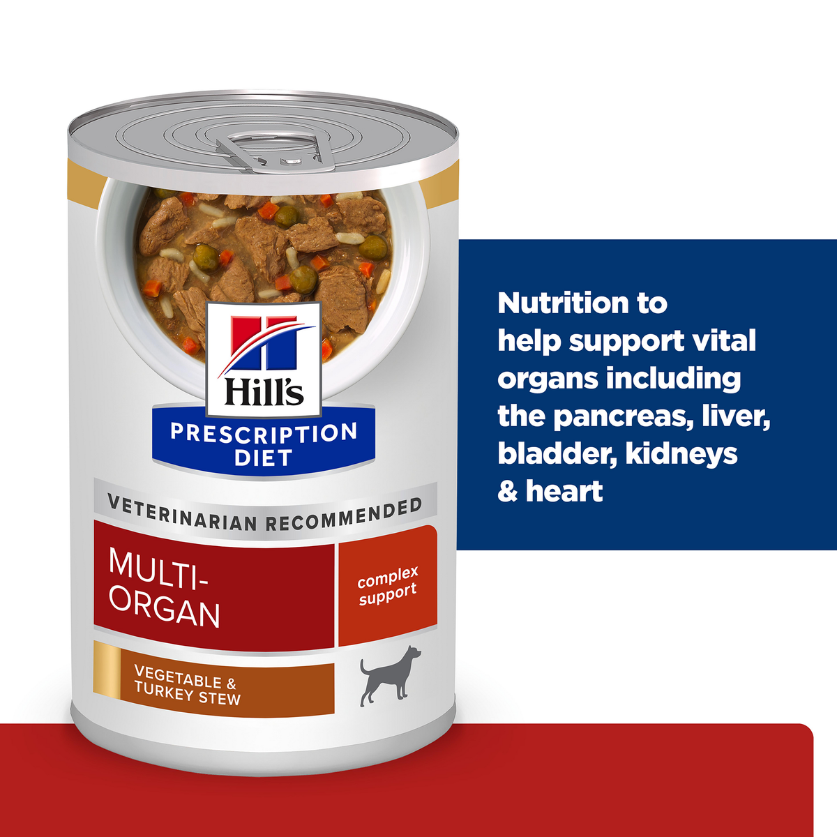 Hill's Prescription Diet - Canine Multi-Organ Vegetable & Turkey Stew