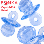 Crystal Cut Pk12 Pacifiers