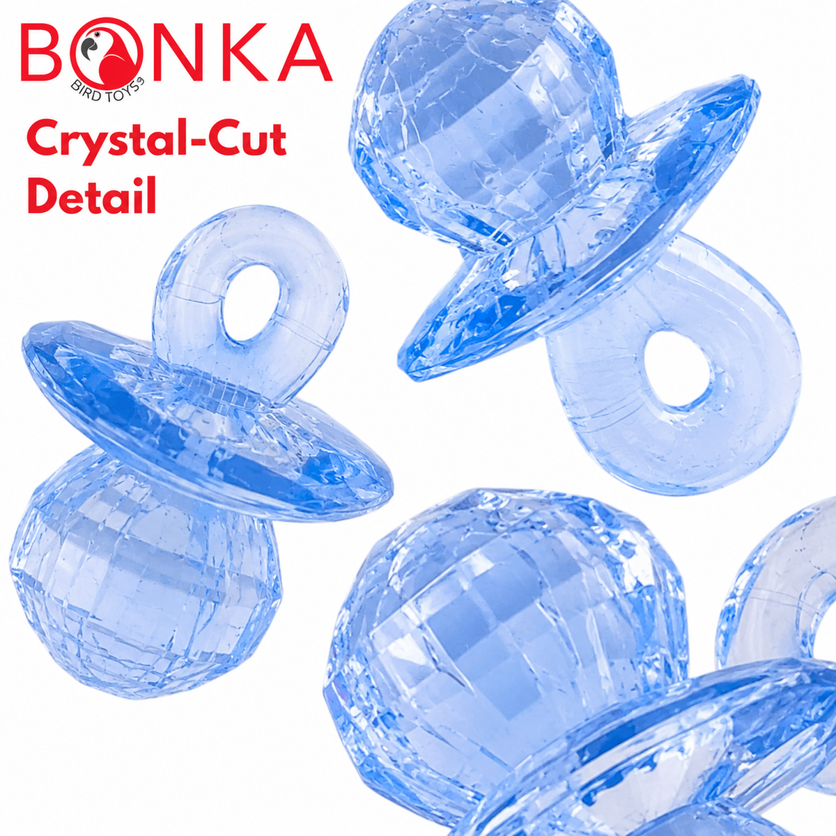 Crystal Cut Pk12 Pacifiers