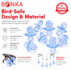 Crystal Cut Pk12 Pacifiers