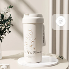 🔥Gift Idea 49% OFF Hot Sale🔥Lily of the Valley Stainless Steel / Ceramic Liner Insulation Cup