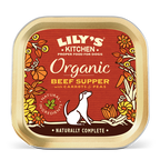 Lily's Kitchen - Wet Food For Dogs - Organic Beef Supper 150g