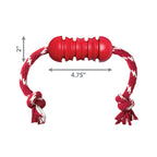 KONG Dog Toys Dental with Rope