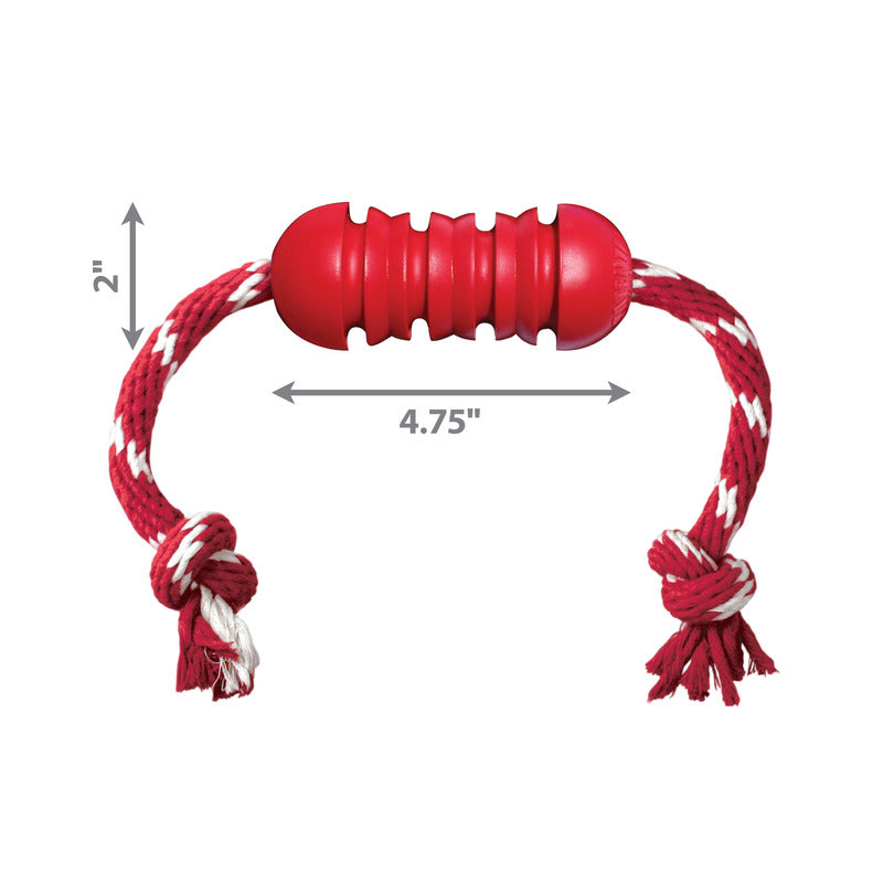 KONG Dog Toys Dental with Rope