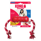 KONG Dog Toys Dental with Rope