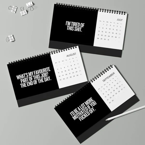 🔥NEW YEAR Sale - Sh*t I Want To Say At Work 2025 Calendar📅