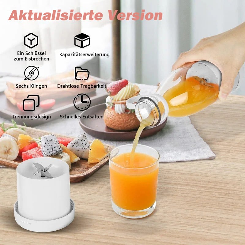 🎄 Christmas Deals🍊Portable Juicer Bestseller | 🌟 Fresh Juice, Anytime, Anywhere!