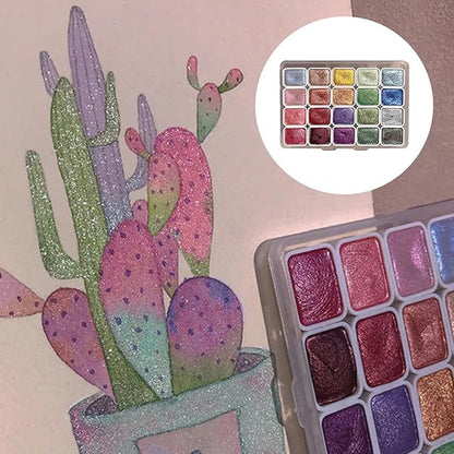 ❄️ Winter Sale 50% OFF😊20 Colors Watercolor Set