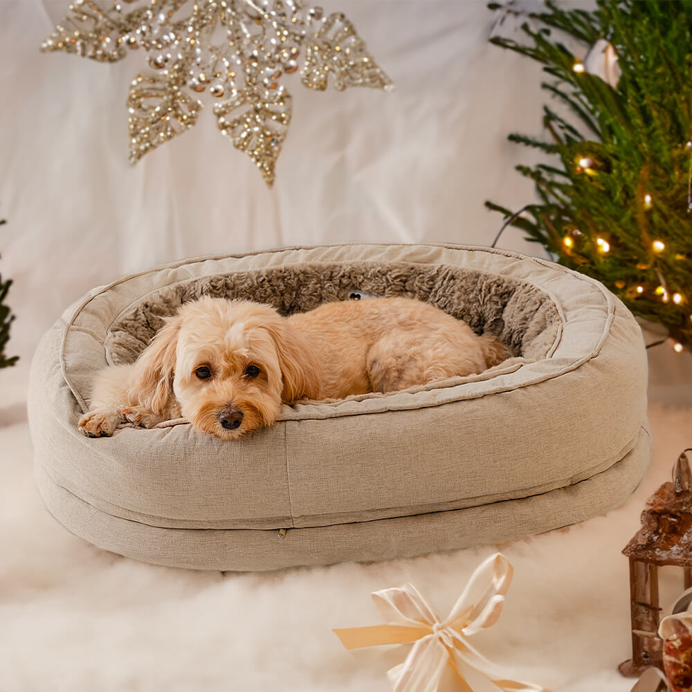 Donut Fluffy Orthopedic Cat Bed Dog Bed
