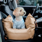 Waterproof ISOFIX Dog Car Seat Bed with LATCH System - First Class