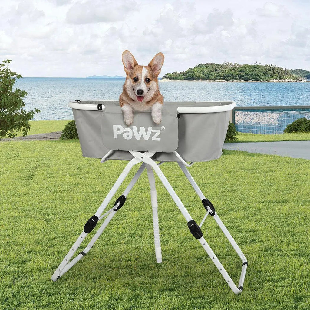 Dog Wash Bathtub - Foldable & Adjustable Height