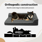 Orthopedic Pet Bed Memory Foam With Cooling Gel