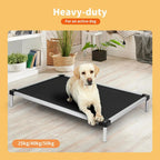 Aluminium Outdoor Dog Bed Frame – Metal Base for Pets