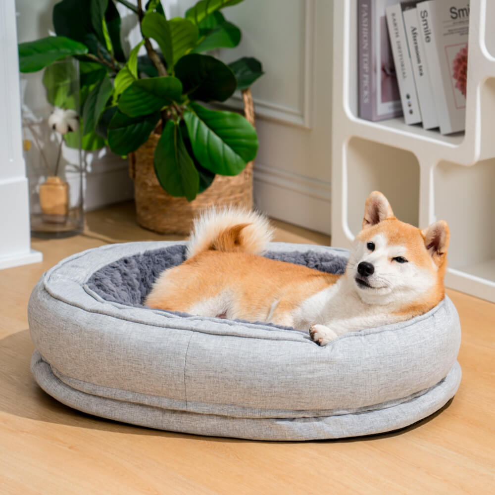 Donut Fluffy Orthopedic Cat Bed Dog Bed