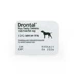Drontal Plus Tasty Tablets for 10kg Dogs (Per Tablet)