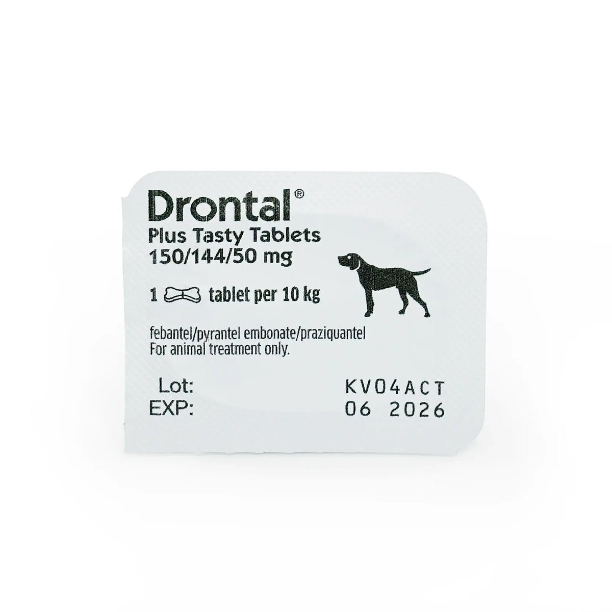 Drontal Plus Tasty Tablets for 10kg Dogs (Per Tablet)