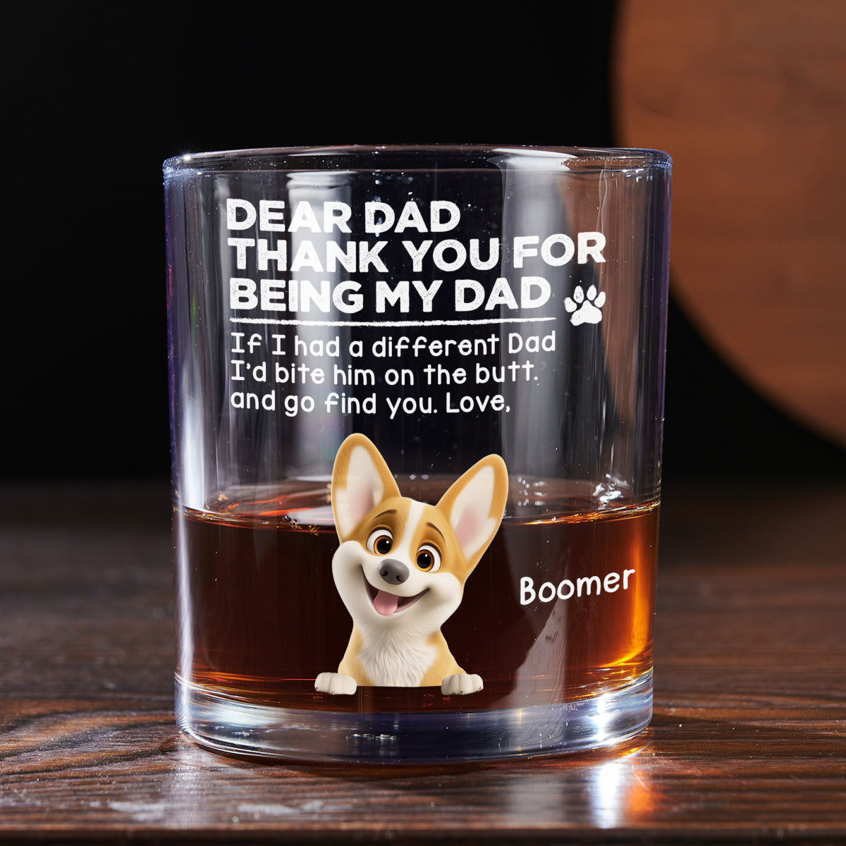 Go Find You - Personalized Whiskey Glass