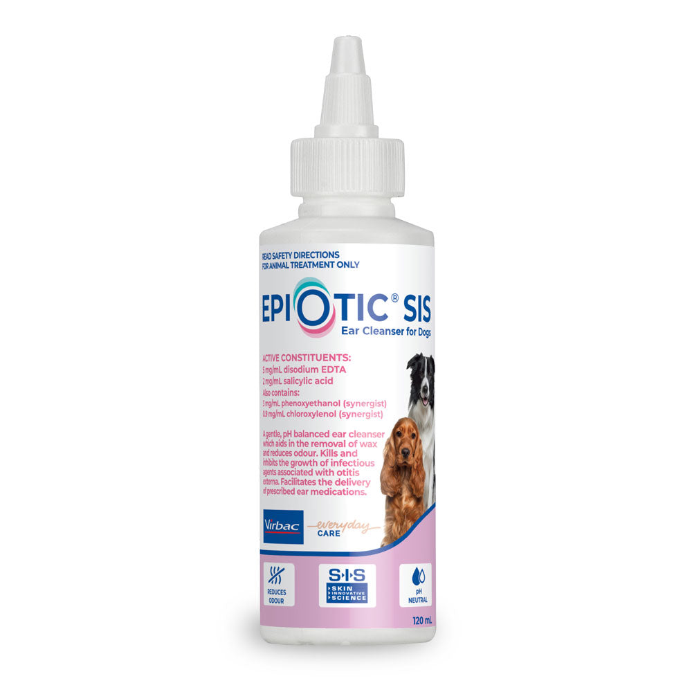 Virbac EPIOTIC SIS Ear Cleaner for Dogs