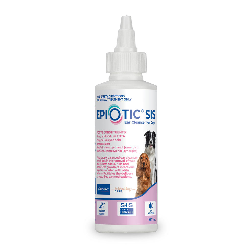 Virbac EPIOTIC SIS Ear Cleaner for Dogs