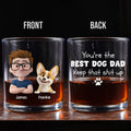 Keep That Shit Up - Personalized Whiskey Glass