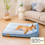 Extra Large Cooling Washable Rectangle Orthopedic Outdoor Dog Bed