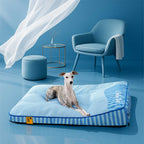 Extra Large Cooling Washable Rectangle Orthopedic Outdoor Dog Bed