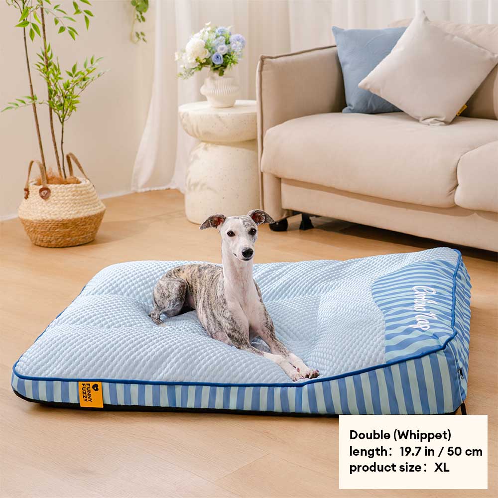 Extra Large Cooling Washable Rectangle Orthopedic Outdoor Dog Bed