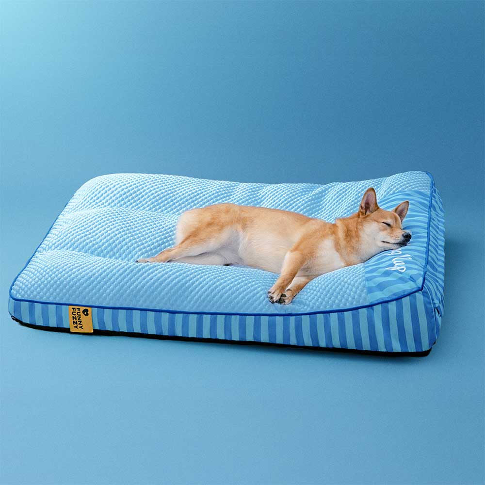 Extra Large Cooling Washable Rectangle Orthopedic Outdoor Dog Bed