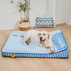 Extra Large Cooling Washable Rectangle Orthopedic Outdoor Dog Bed