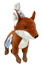 Spunky Pup Dog Toy Clean Earth Recycled Plush Fox