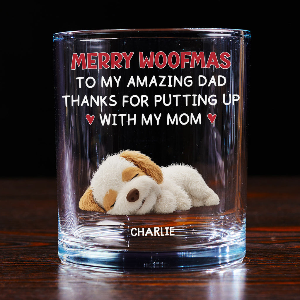 Thank You Dad - Personalized Whiskey Glass