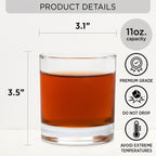 I Own You For Sure Sitting - Personalized Whiskey Glass