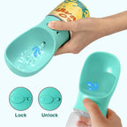 Go Away Photo - Personalized Pet Water Bottle With Drinking Feeder