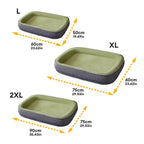 Durable Scratch-Resistant Suede Surface Dog Bed