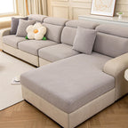 Modern Geometric Stretch Full-Wrap Magic Sectional Couch Cover