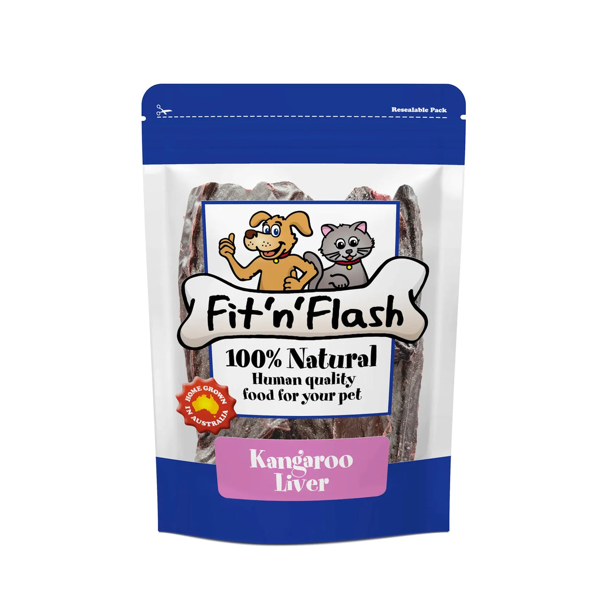 Fit'n'Flash - Kangaroo Liver 100g