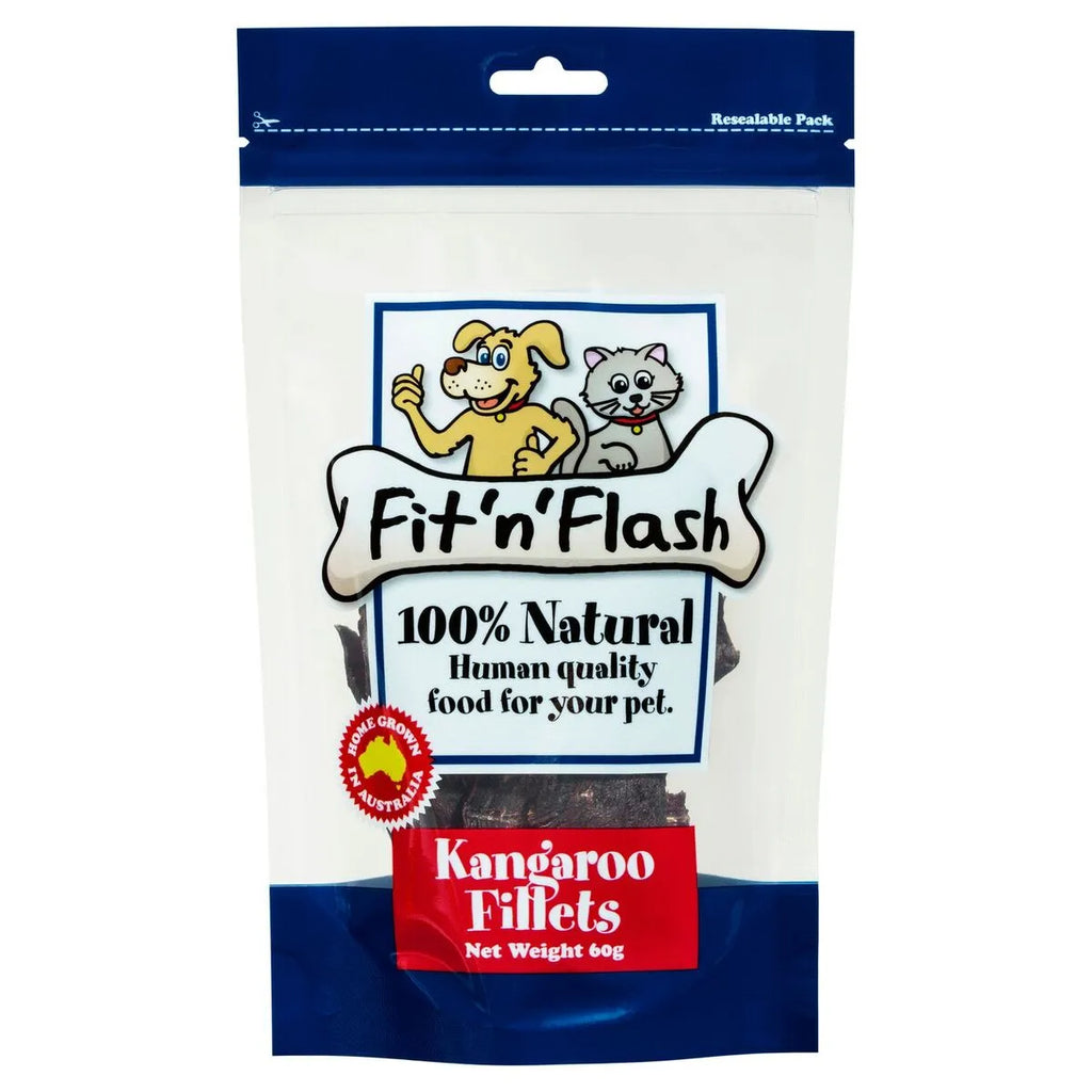 Fit'n'Flash - Kangaroo Fillets 60g