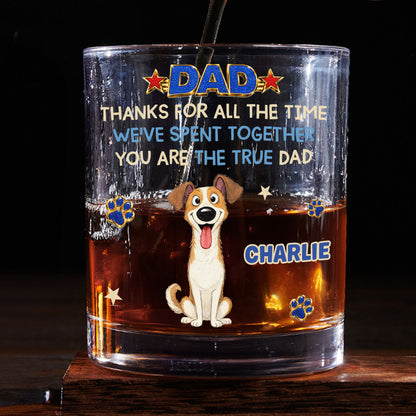 The True Parent - Personalized Whiskey Glass