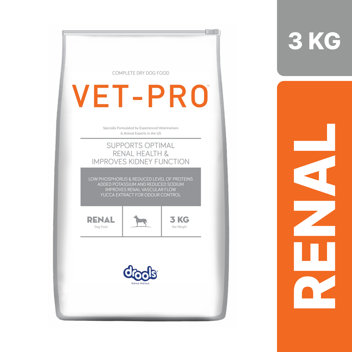 Drools VET PRO Renal Adult Dog Dry Food