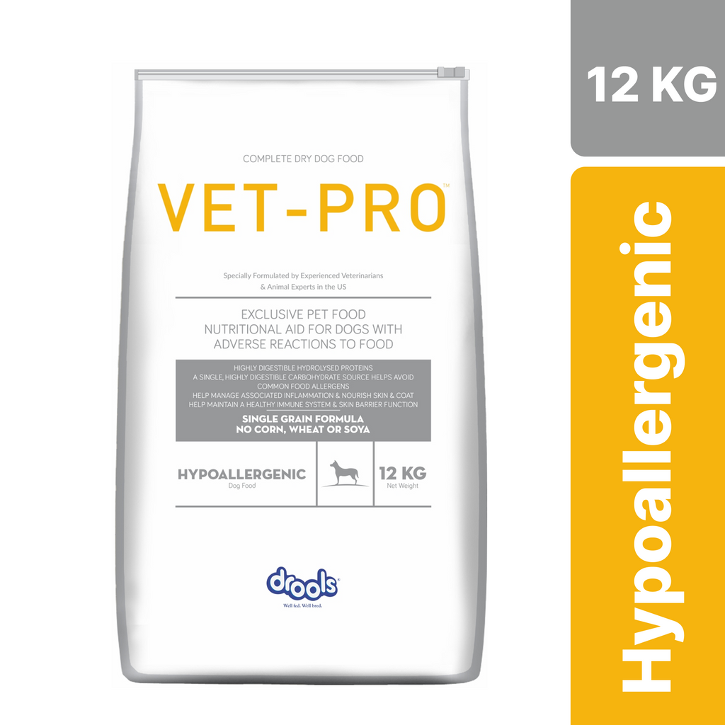 Drools VET PRO Hypoallergenic Adult Dog Dry Food