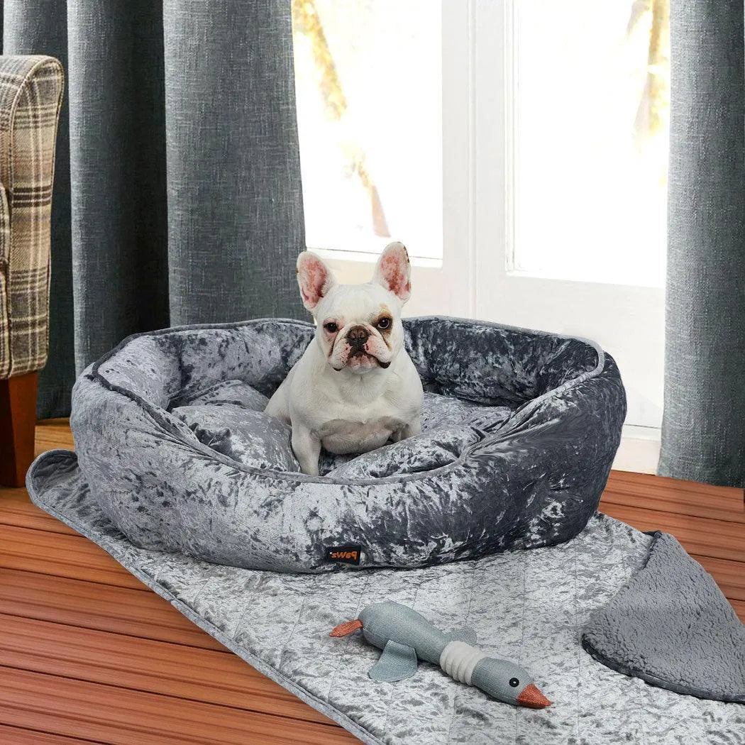 Snuggle Pet Calming Bed Set– Soft & Comfy Design