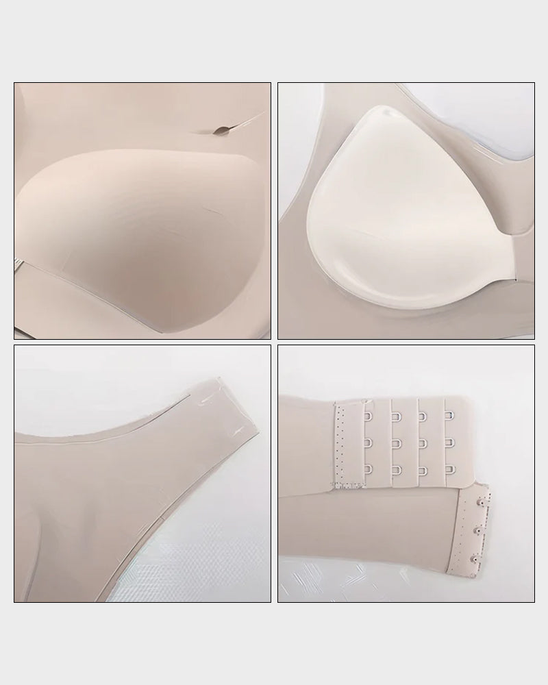 🤩HOT SALE - 50% OFF💝Front Closure Cross-Back Wireless Posture Bra