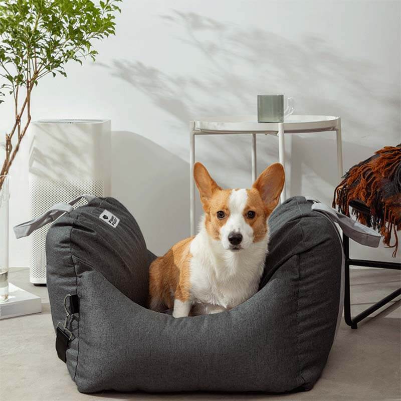 ISOFIX Dog Car Seat Bed with LATCH System - First Class