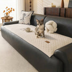 Soft Plush Scratch-Resistant Pet Mat One-Piece Non-Slip Couch Cover