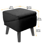 2-in-1 Convertible Wooden Home Step Stool Dog Ramp Stairs for Bed