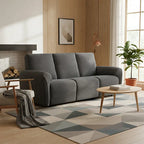 Chenille Herringbone Elastic Full-Coverage Recliner Couch Cover