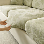 Elastic Chenille All-Season Anti-Scratch Full-Coverage Stretch Sectional Couch Cover