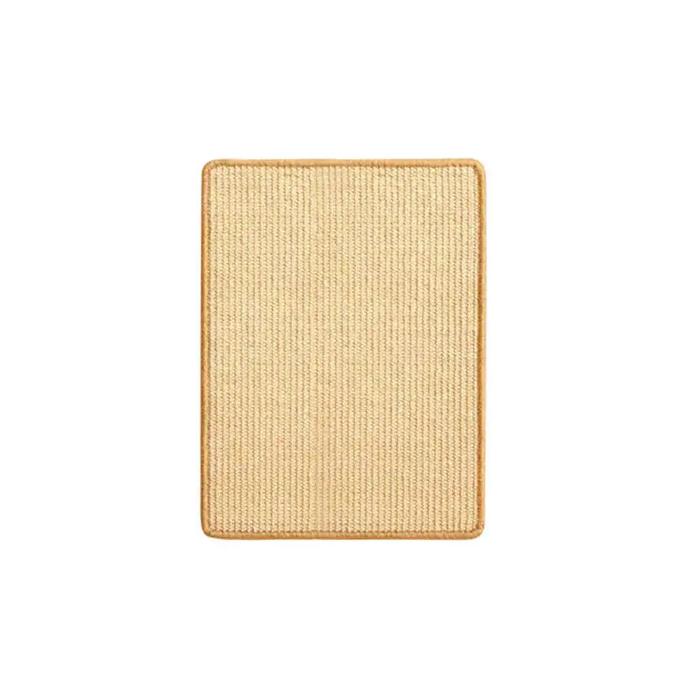 Faux Sisal Cat Scratcher Mat Sofa Protector with Velcro Tape